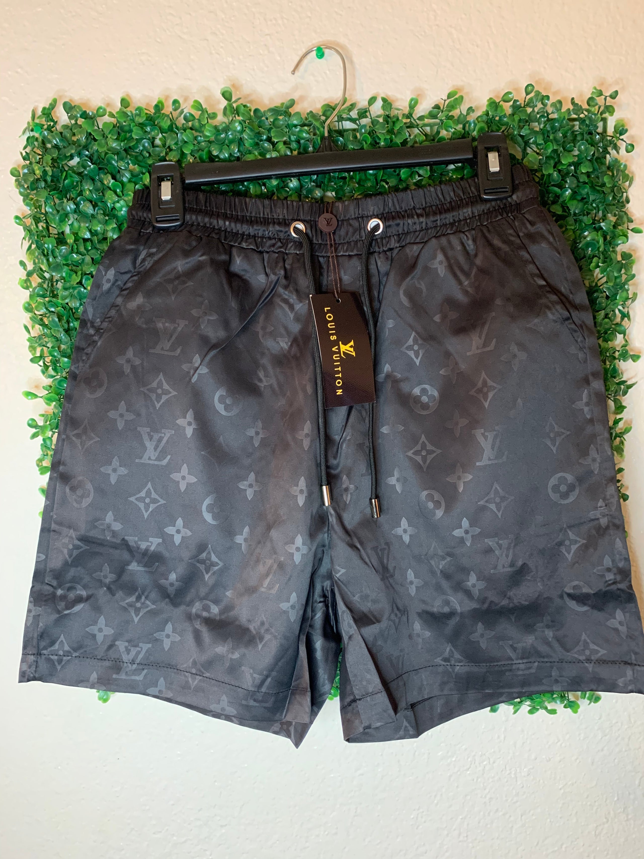 Louis Vuitton, Shorts, Lv Shorts Black